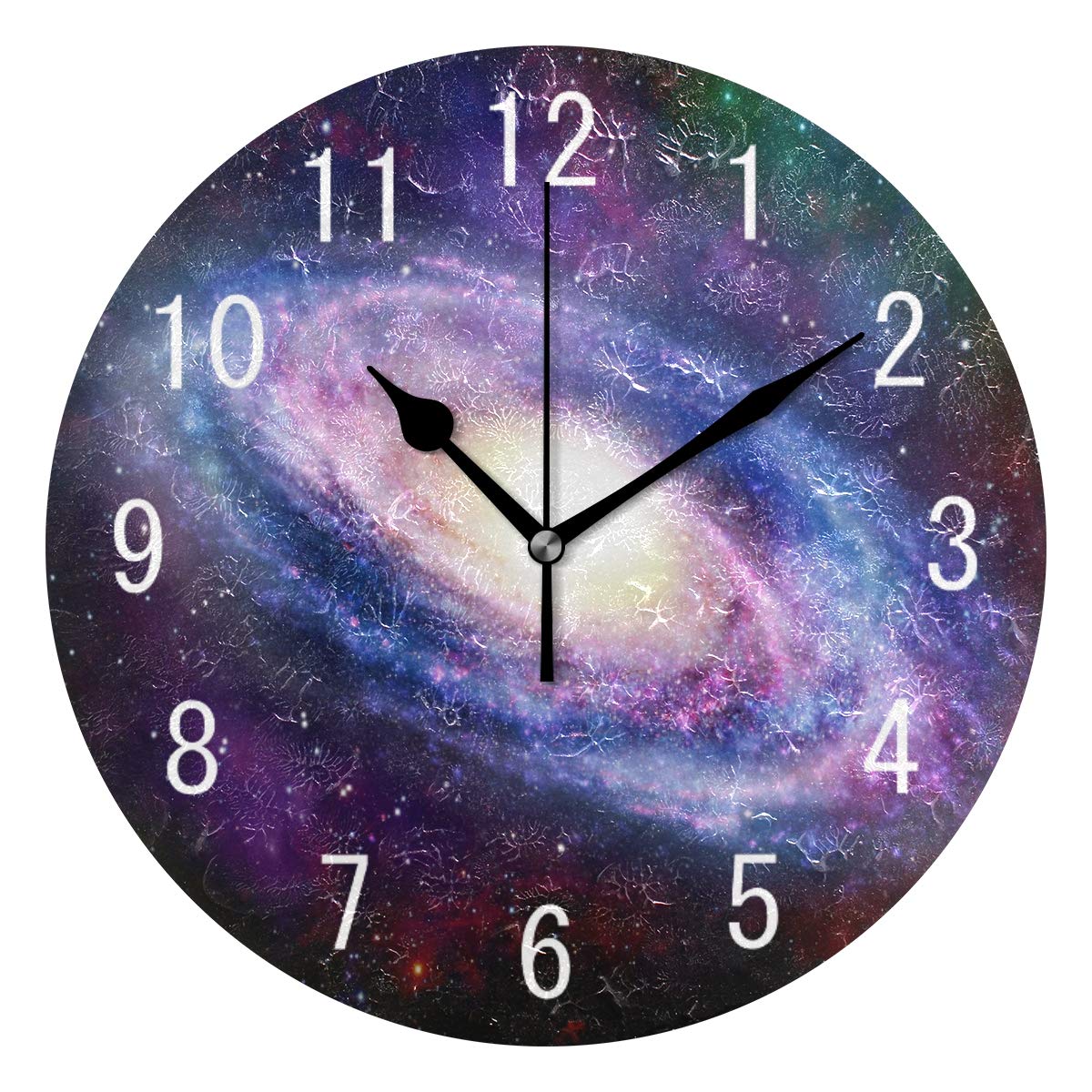 gas tank wall clock 新品未開封 Amazon.com: ALAZA Home Decor Galaxy Nebula Space Universe Round